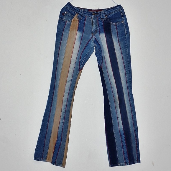 YMI lets UBU Denim - Quirky hippie Retro YMI lets UBU Denim Blue Jeans